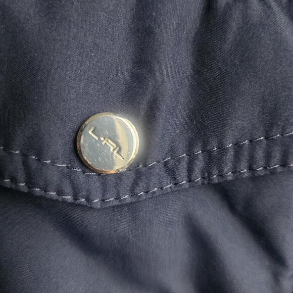 Women's Quilted Blue Jacket - Picture 8 of 14